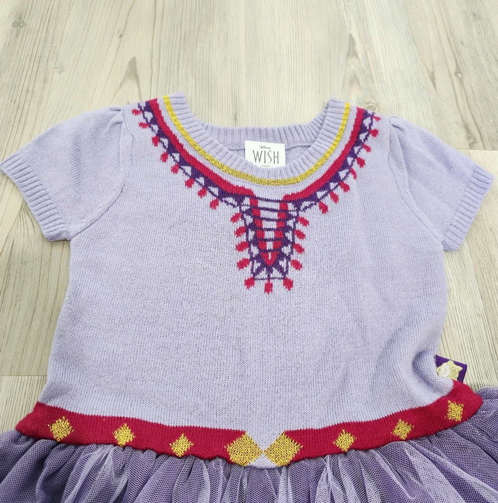 Disney Wish Asha Dress Size 4t - Picture 2 of 6